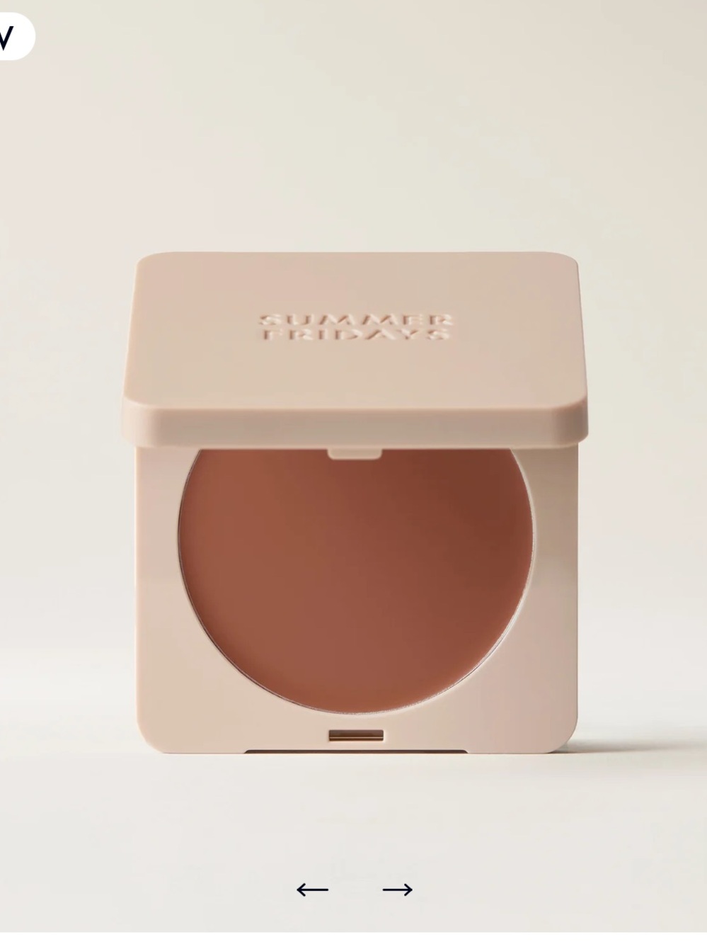 Summer Fridays Bronzer Butter Balm SHADE: Haze